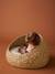 Oval pet basket FAMILY beige 