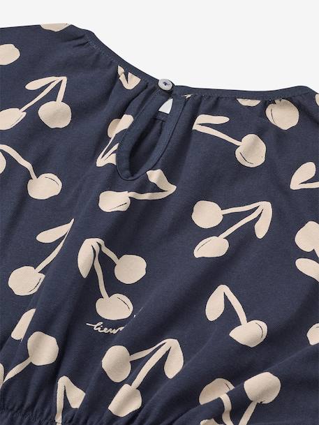 Sadia Dress with Cherry Pattern, LIEWOOD navy blue 