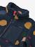 Nolan Fleece Jacket, LIEWOOD brown+navy blue 