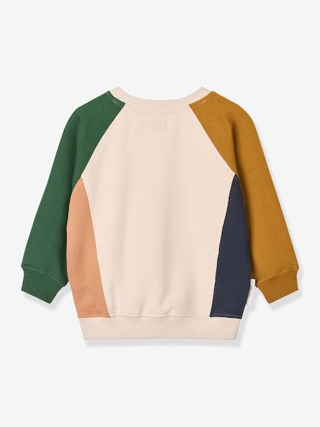 Hooded sweatshirt with LIEWOOD Aude pattern beige 