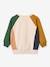 Hooded sweatshirt with LIEWOOD Aude pattern beige 