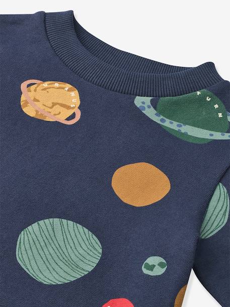 Thora LIEWOOD printed sweatshirt navy blue+rose 
