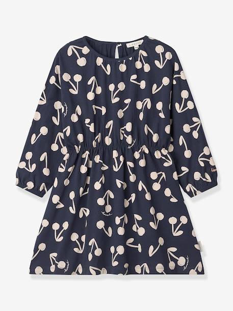 Sadia Dress with Cherry Pattern, LIEWOOD navy blue 