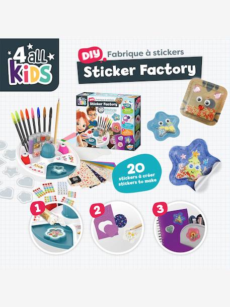 Sticker machine white 