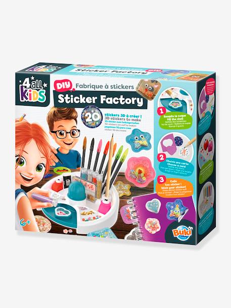Sticker machine white 