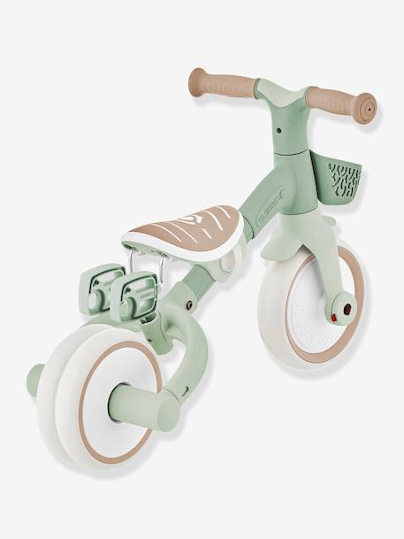 Learning Trike ride-on toy - 2-in-1 Tricycle - GLOBBER olive+taupe 