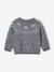 Baby Christmas jacquard jumper from the family capsule collection marl grey 