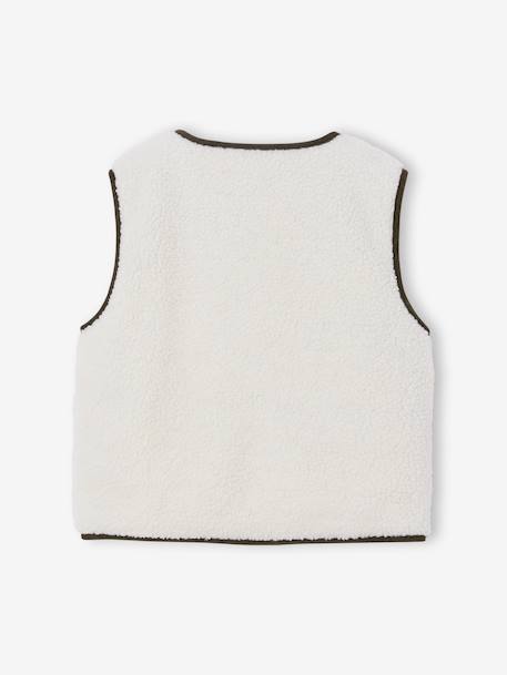 Child's reversible cardigan from the family capsule ecru 