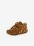 NATURINO® suede pony print baby shoes black+brown+pale pink 