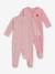 Pack of 2 PETIT BATEAU cotton baby pyjamas rose 