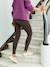 Long Maternity Leggings Black+chocolate 