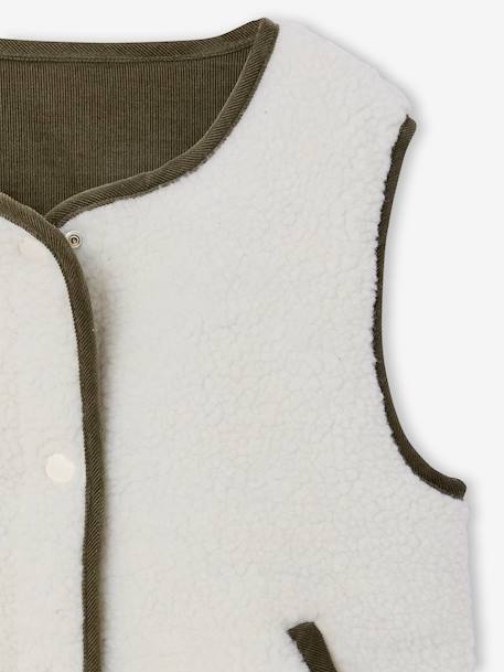 Child's reversible cardigan from the family capsule ecru 