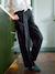 Wide-Leg Trousers, Before and After black 