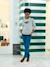 Cotton* striped nursing clothes t-shirt green 