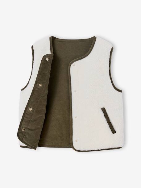 Child's reversible cardigan from the family capsule ecru 