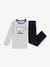 PETIT BATEAU velvet pyjamas for children grey 