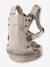 BABYBJORN Harmony Baby Carrier in mottled woven fabric beige 