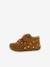 NATURINO® suede pony print baby shoes black+brown+pale pink 