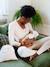 Maternity suitcase set for mum/baby, pregnancy and breastfeeding. marl beige 