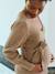 Marl Knit Maxi Dress for Maternity chocolate 