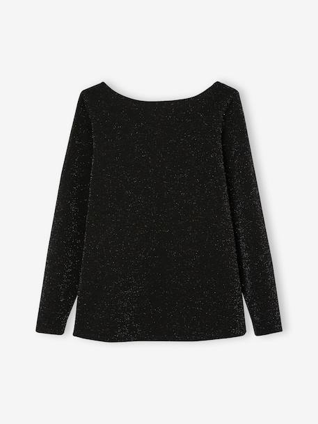ENVIE DE FRAISE iridescent nursing t-shirt black 