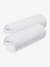 Pack of 2 Covers for Cots & Co-Sleeping Cribs, in Organic Cotton* White 