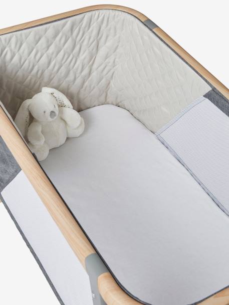 Pack of 2 Covers for Cots & Co-Sleeping Cribs, in Organic Cotton* White 