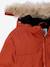 Fleece-Lined Lightweight Jacket, with Mittens or Gloves amber+fir green 