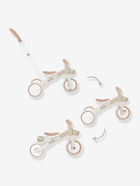 Learning Trike ride-on toy - 2-in-1 Tricycle - GLOBBER olive+taupe 