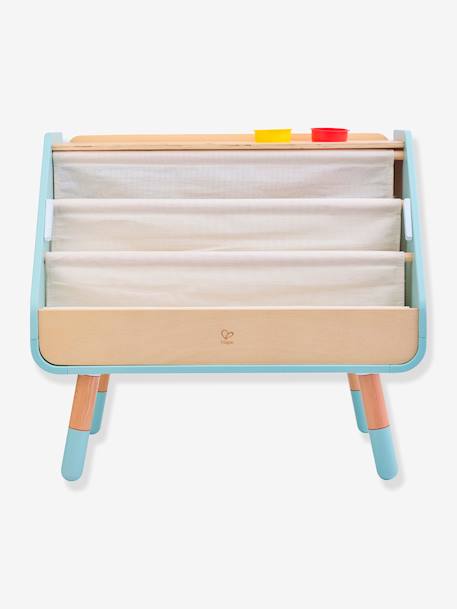 2-in-1 Bookcase Blackboard for Children, HAPE blue 
