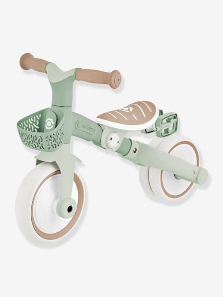 Learning Trike ride-on toy - 2-in-1 Tricycle - GLOBBER olive+taupe 