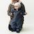 Pramsuit for babies MATARNO MINI A TURE deep blue 