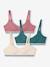 Pack of 3 Plain Bras for Girls, Jonen ecru 
