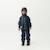Children's rain jacket and trouser set MATREINAR MINI A TURE deep blue+green 