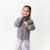 Teddy fleece jacket with zip for children MATCEDRIC MINI A TURE cinnamon+deep blue+ecru+green+night blue+soft lilac 