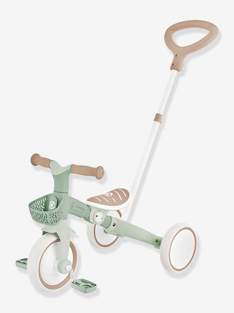 Learning Trike ride-on toy - 2-in-1 Tricycle - GLOBBER olive+taupe 