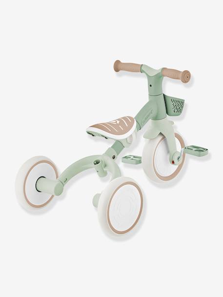 Learning Trike ride-on toy - 2-in-1 Tricycle - GLOBBER olive+taupe 