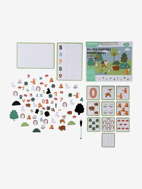 Magnetic Number Game, GREEN FOREST green 