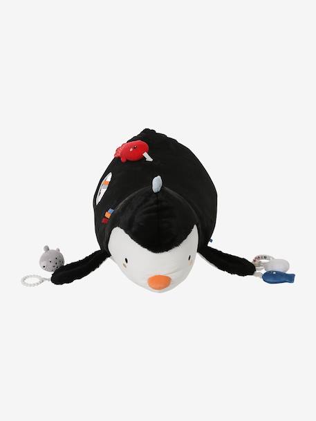 Large Cuddly Penguin with Activities, North Pole white 