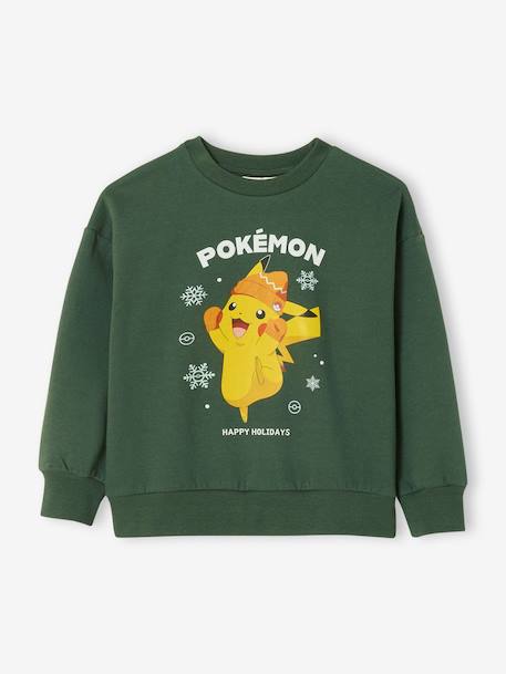 Cotton Pok‚mon Christmas sweatshirt for boys fir green 
