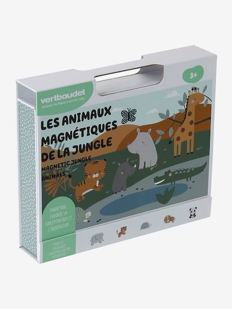 Magnetic TANZANIA animals storage box yellow 