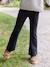 Flared Leggings for Girls black+camel 