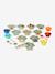 FSC® wooden number learning set green 