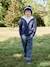 Corduroy Trousers, Easy to Slip On, for Boys beige+navy blue+slate blue 