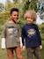 2-in-1-Effect T-Shirt for Boys khaki 