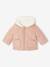 Reversible lightweight jacket for babies old rose 