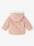 Reversible lightweight jacket for babies old rose 