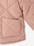 Reversible lightweight jacket for babies old rose 