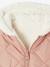 Reversible lightweight jacket for babies old rose 