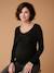 ENVIE DE FRAISE iridescent nursing t-shirt black 